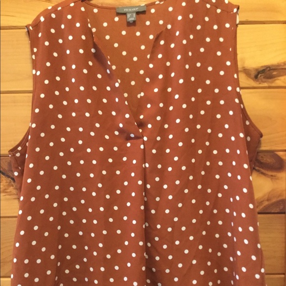 primark polka dot top
